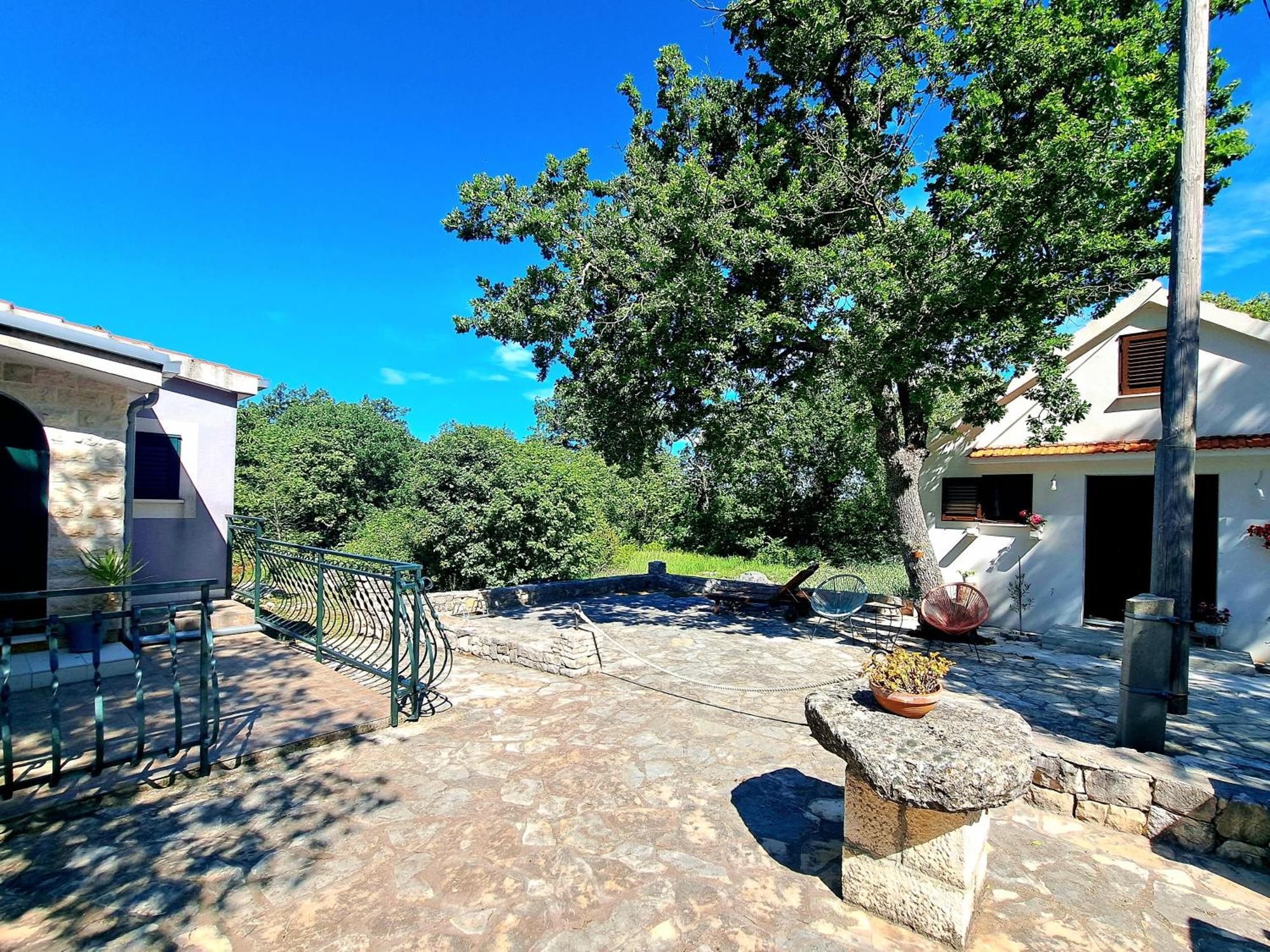 Relaxing Dalmatian House In Village Ljubitovica Kültér fotó